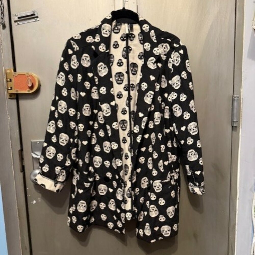 Vintage Skull Blazer